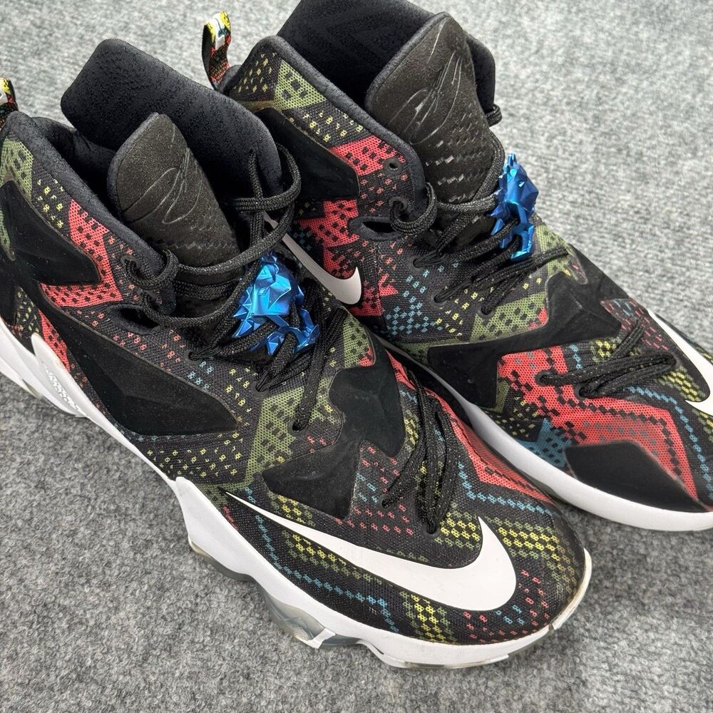 Nike Lebron XIII 13 BHM Black History Month Mens Shoes 828377-910 Size 12